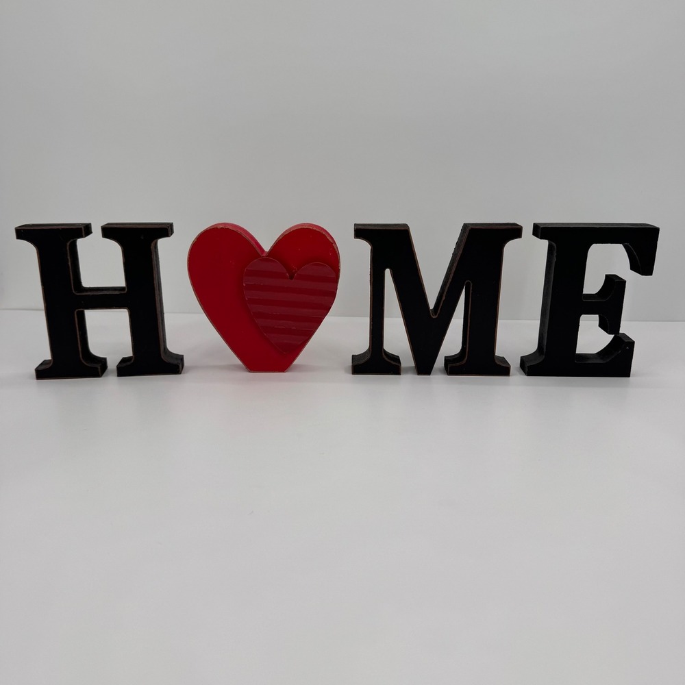 HOME Glitzhome‎ Shelf Sitter Seasonal Holiday 13-Piece Wooden Interchangeable - Picture 15 of 16